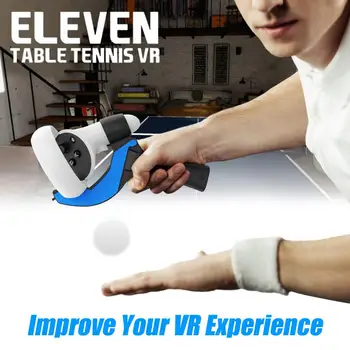1 бр Пинг-Понг Гребло Дръжка Дръжка За Oculus Quest 2 VR Сензорен Контролер L/R Дръжка Универсален Тенис на маса VR Игрови Аксесоари