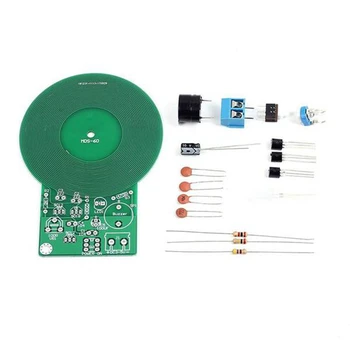 10 бр./компл. Направи си САМ Kit Metal Detector Комплект Електронни Комплект DC 3V-5V 60 мм Безконтактен Сензор Платка Модул за Електронни Детайли от Метал