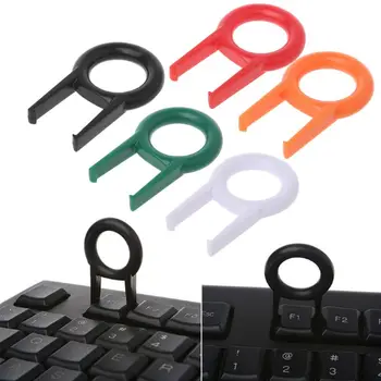 10 Бр. Механична Клавиатура Keycap Гребец Отстраняване за Клавиатури Key Cap Fixing Tool Случаен Цвят