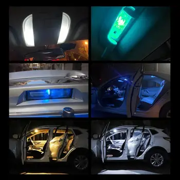 10шт T10 LED W5W WY5W COB LED Car Wedge Parking Light Лампи ЗА Roewe 750 950 350 550 E50 W5 E50/ Englon SC3 SC5 SC6 SC7 Panda