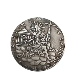 1825 Италианската Възпоменателна Монета Ангел На Облак Събиране На Монети За Декорация На Дома Монети Сувенири Занаяти Подарък