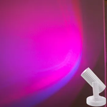 1W LED Stage Фокус Effect Beam Light Led Малък Прожектор Фенер KTV Disco Bar Flash LED Цветни Led Practical светлината на Прожекторите