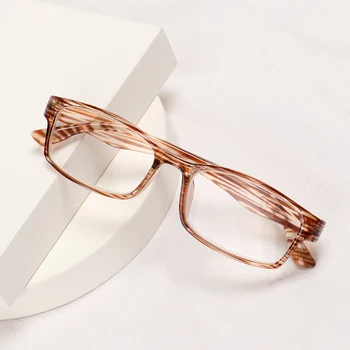 1бр Мода Печатни Очила За Четене Сверхлегкая Рамка Пресбиопический Читателят Очила на Мъже, Жени Оптични Очила Diopters + 1.0 + 4.0