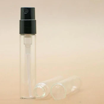 2 мл Мини-Прозрачни Стъклени Флакони За Парфюми, Празни Опаковки за Многократна употреба, Малки Шишенцата За Проби Парфюм Спрей За Продажба