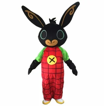 2019 Balck Rabbit Mascot Costume Костюм Character Cosplay Party Game, Dress Adult Factory Wholesale Free Postage