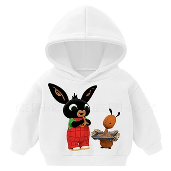 2021 children ' s new Bing Rabbits Cartoons jacket fashion boys casual sweater дрехи за малките момичета есен Младежка Спортна hoody