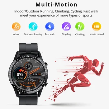 2021 Fashion Smart Watch Men Bluetooth Покана Brand Smartwatch Heart Rate Fitness Tracker Women Крачкомер Часовници Поддържа телефон