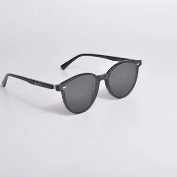 2021 Корейски Марка, за Дизайн на ЛЕК SLO Слънчеви Очила на Жените и Мъжете през Цялата Ацетат UV400 Слънчеви очила С Оригиналната Кутия