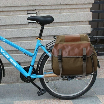 2021 МТБ Bicycle Carrier Bag Задната Стойка на Багажника на Велосипеда Чанта на Багажника Паньер Задната Седалка Двойна Странична Велосипедна Чанта Трайно Пътуване