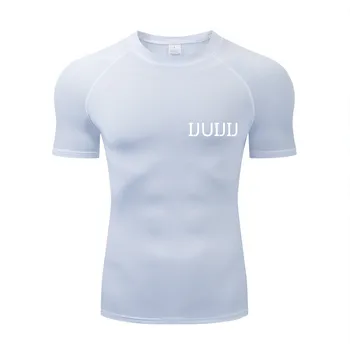 2021 Нова Бодибилдинговая облекло О-образно деколте с къс ръкав Мъжка тениска Мъжка мода Европейски размер Тениски, Ежедневни тениски за мъже върховете
