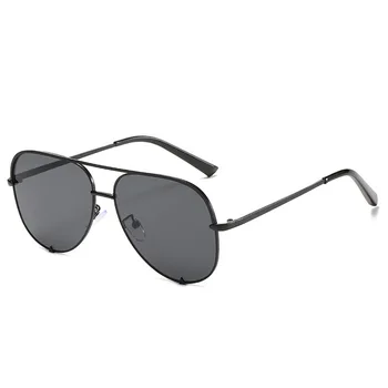 2021 нова класическа малка дограма за кръгли слънчеви очила, мъжки и дамски маркови дизайнерски сплавные огледала поляризирана слънцезащитен крем ретро UV400 овал