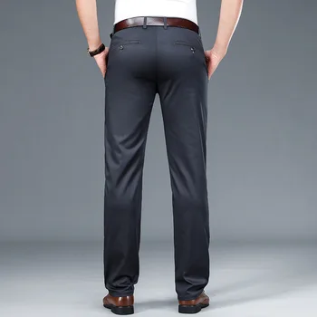 2021 пролетта и лятото на луксозни и висококачествени lyocell modal леки директни мъжки ежедневни панталони участък тънки панталони