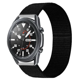 22 мм и каишка за часовник Gear s3 Frontier каишка Galaxy watch 46 мм 42 мм active 3 2 44 мм 40 мм-Найлон huawei watch gt2e/2 каишка 20 мм