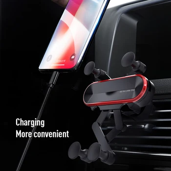 3 Цвята Гравитационный Магнитен Кола Телефона на Таблото Поставка За iPhone Samsung Xiaomi Притежателя на Телефона Автомобилни Аксесоари За Мобилни Телефони