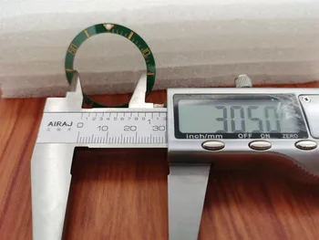38 мм Bezel Поставяне на подходящ е Подходящ 40 мм Зелени часовници калъф мъжки часовник