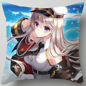 45*45CM No pillow основната Azur Lane character pattern pillow case Модел Double sided printing Gift