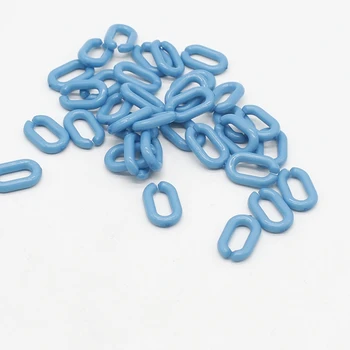50 акрилни конектор верига цвят на бонбони акрилни конектори верига цвят на бонбони, гривни, колиета, въжета, аксесоари, бижута