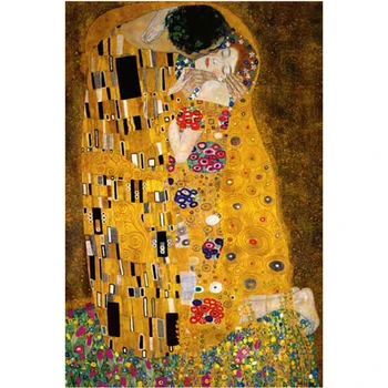 5D САМ Diamond Живопис на Diana Klimt The Kiss Picture Full Square/round Diamond кръст Бод Планински Кристал декор на Мозайка