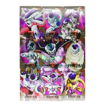 9 бр./компл. Dragon Ball Z И На Super Saiyan Баркод Heroes Battle Card Ultra Instinct Frieza Game Collection Cards