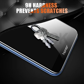 9D Пълно Покритие Защитно Стъкло За Huawei Honor 7A 7C 7S 7X Закалено Стъкло За честта 8 9 Lite V9 Play Screen Protector Film Case