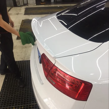 ABS Пластмаса Неокрашенная Грунд Цвят на Задното Крило на Покрива Спойлер, Подходящи За Audi A5 4Door 2009 2010 2011 2012 2013 2016