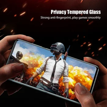 Anti Spy Закалено стъкло за Huawei P40 P30 P20 lite Pro E 5G Privacy screen protector За Huawei P Smart S Z 2021 2019 2020