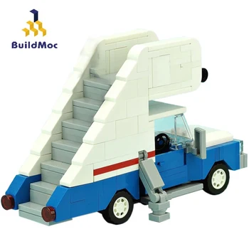 Buildmoc Идеи серия Cerator Технически камион Стълба на Автомобила Градивни елементи на Стълбата на Колата Забавни Играчки За Деца, Момче Подарък