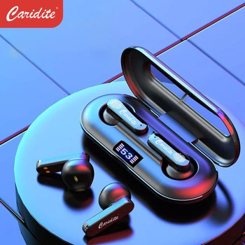 Cariditпортативный Bluetooth слушалки мъжете и жените е най-добрият подарък за един истински безжична слушалка козметика подарък слушалки