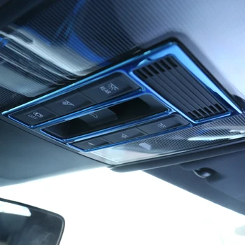 CarManGo автоаксесоари Предната Лампа За Четене Покрив Лампа Капак Завърши Стикер Рамка Украса за VW Volkswagen Arteon 2017-2020