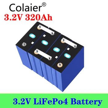 Colaier 3.2 V 320Ah lifepo4 батерии DIY 12 В 24 В 36 Акумулаторна батерия за электромобиля RV Система за съхранение на слънчева енергия