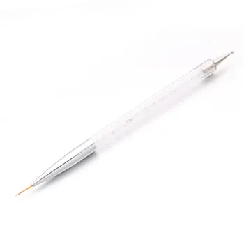 Dotting Tools 5 Бр./Компл. 2 way Акрил и UV Гел, маникюр Живопис Brush Nail Dotting Pen Drawing liner четки Polish Brush Nail Art Set