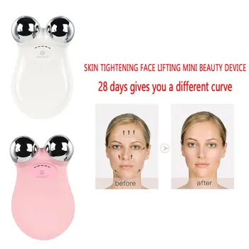 EMS Face Lift Beauty Device Microcurrents for Face Roller Лицето Massager Стягане на Кожата против бръчки на Лицето Spa Tool Home Use