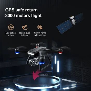 F11 PRO GPS Drone 4K Dual HD Camera Професионална въздушна фотография Бесщеточный Мотор Quadcopter RC distance1200 М