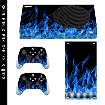 Fire Style Xbox Series S Skin Sticker for Console & 2 Controllers Decal Рибка Protective Skins Style 1