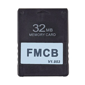 FMCB McBoot Игра на Карта с Памет на Sony Play Station 2, 8 MB/16 MB/32 MB/64 MB Безплатна карта на McBoot v1.953 за Sony PS2 Аксесоари