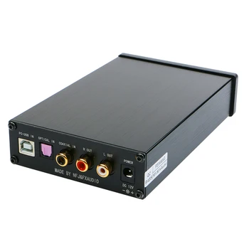 FX-AUDIO КПР-X6 MINI HiFi 2.0 Цифров Аудио декодер, Вход за USB DAC/Коаксиален/Оптичен Изход RCA/ Усилвател на 24Bit/96kHz DC12V