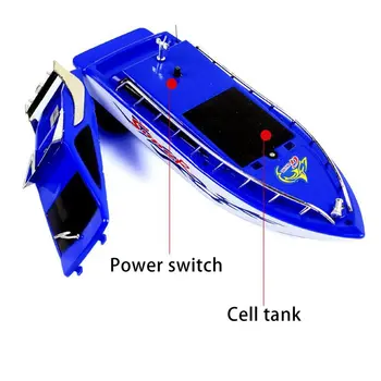 Hot RC Speedboat Super Mini Electric Дистанционно Управление на Високоскоростна лодка Кораб 4-CH RC Boat Game Toys Подарък за Рожден Ден на Детски Играчки