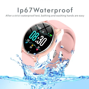 LIGE 2020 Спортни Умен Часовник на Жените и Мъжете Фитнес тракер Монитор на сърдечната честота Функция на кръвното налягане smartwatch man за Android и ios