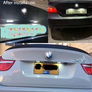 LILISHIWO Номер на превозното средство, Регистрационен номер на Светлината на Лампи LED Светлини за BMW 4 Серия 5 M4 F32 F33 F36 F82 F83 E39 M5 E60 E61 F10 F11 F07