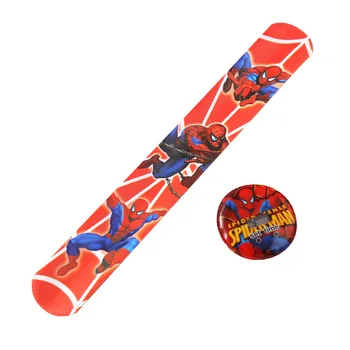 Marvel аниме Отмъстителите alliance Spiderman Children ' s snap ring Spiderman гривна часовник детски играчки, подарък за рожден ден