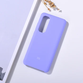 Mi Note 10 Lite Case Оригинален Течен Силиконов Калъф За Телефон Mi CC9 POCO Pro и F2 Pro Redmi K30 Pro Противоударная Делото Корпус