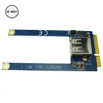 Mini PCI-E USB 2.0 Адаптер Mini PCIE PCI Express to USB Конвертор