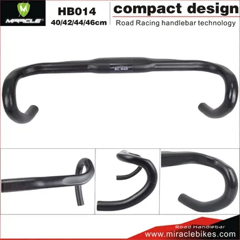 MIRACLE Official Store Carbon Compact Handlebar Carbon Road Handlebar 31.8 mm x 400/420/440/460mm