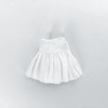 Ob11 бебешка рокля PD9 GSC ръчно изработени BJD Жасмин риза суспендер пола мека глина кукла облекло костюм
