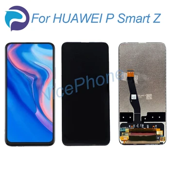 P Smart Z LCD дисплей + тъч екран в събирането на подмяна на STK-L21 6.59