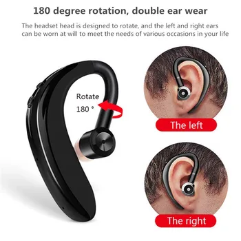 S109 V5.0 Bluetooth Безжични Слушалки Хендсфри Business Headset Drive Покана Мини Безжични Слушалки Earbud за xiaomi с микрофон