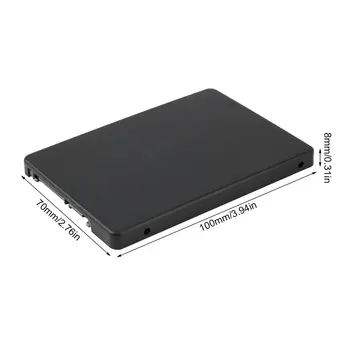 SATA SSD Адаптер Кутия за Външен твърд ДИСК Мобилен Кутия Преносим Мини HDD Ефективен и Бърз Мини 2,5 - инчов MSATA SSD до 22 Пин EU Desktop