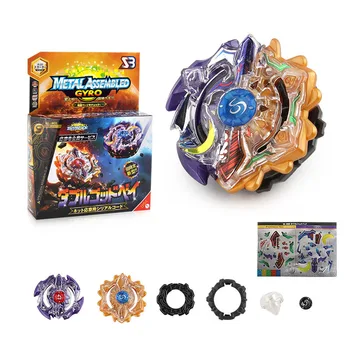 SB Toupie Beyblades Burst Metal Fusion Gyro with Launcher B00 2 in 1 Toys for Children Assembly Gyroscope Alloy Kids Gift