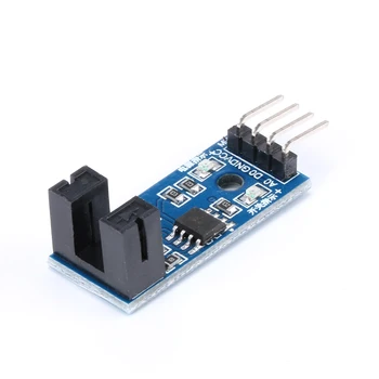 Slot Type IR Optocoupler Speed Sensor Module LM393 For Arduino Groove Coupler Sensor 3.3 V-5V Connect Relay Module Buzzer