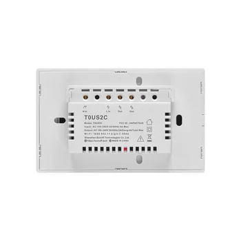 SONOFF T0US TX 1/2/3 Gang Wifi Smart Wall Switch Таймер Voice/APP/Touch Control Работи С Алекса Google Home IFTTT